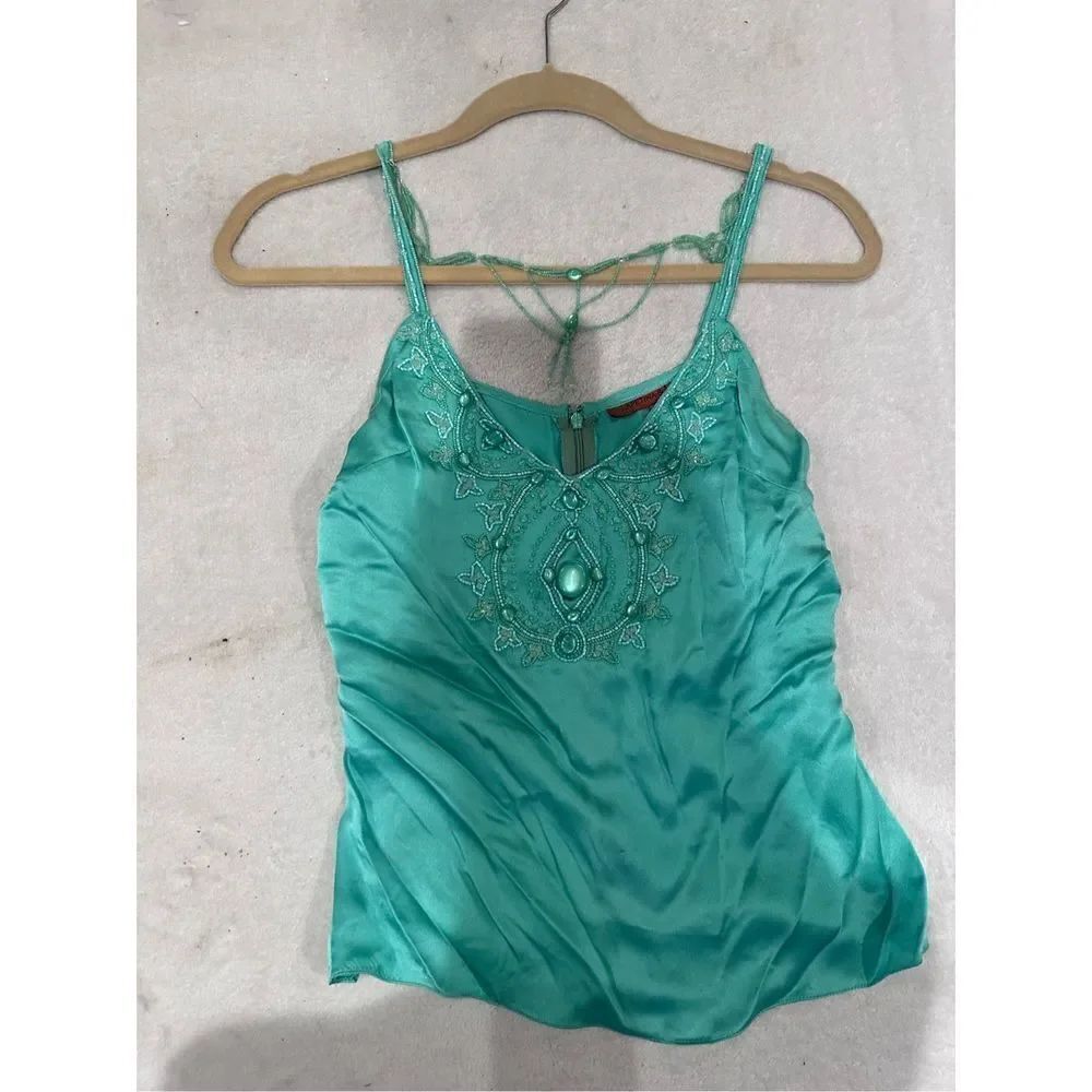 LAPETINA & LOMEL size M women’s top green tank